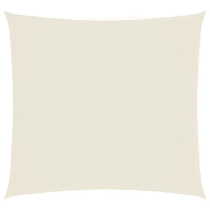 vidaXL Sunshade Sail Oxford Fabric Square 2.5x2.5 m Cream
