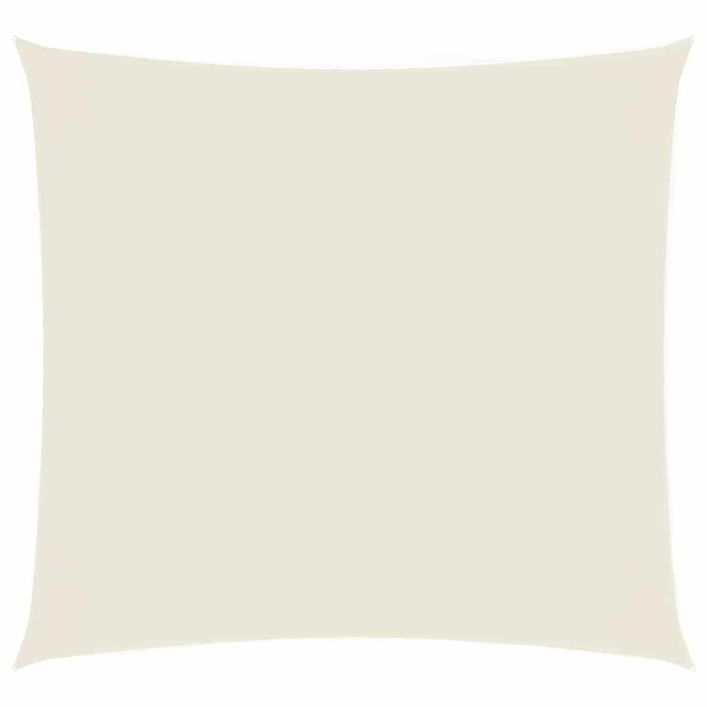 135191 vidaXL Sunshade Sail Oxford Fabric Square 2,5x2,5 m Cream