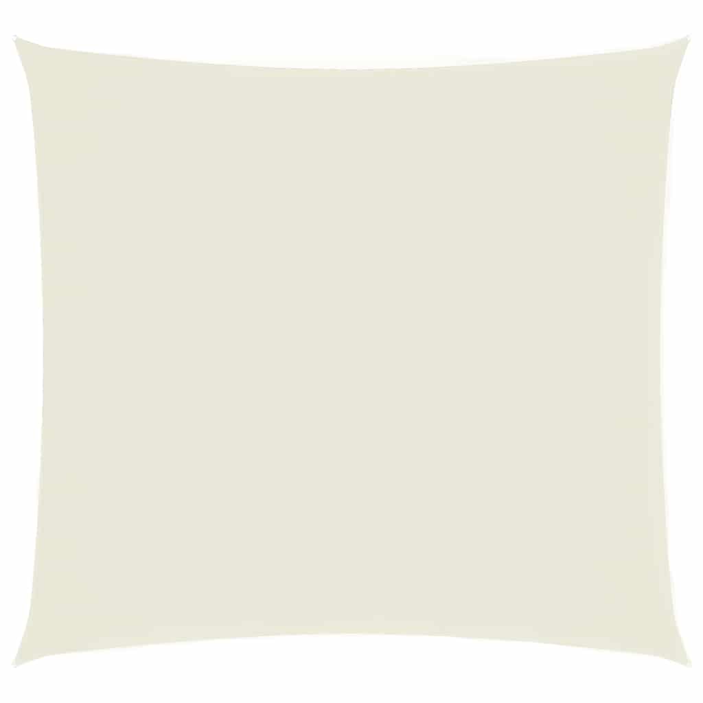vidaXL Sunshade Sail Oxford Fabric Square 3x3 m Cream