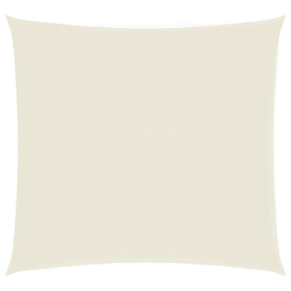 vidaXL Sunshade Sail Oxford Fabric Square 6x6 m Cream