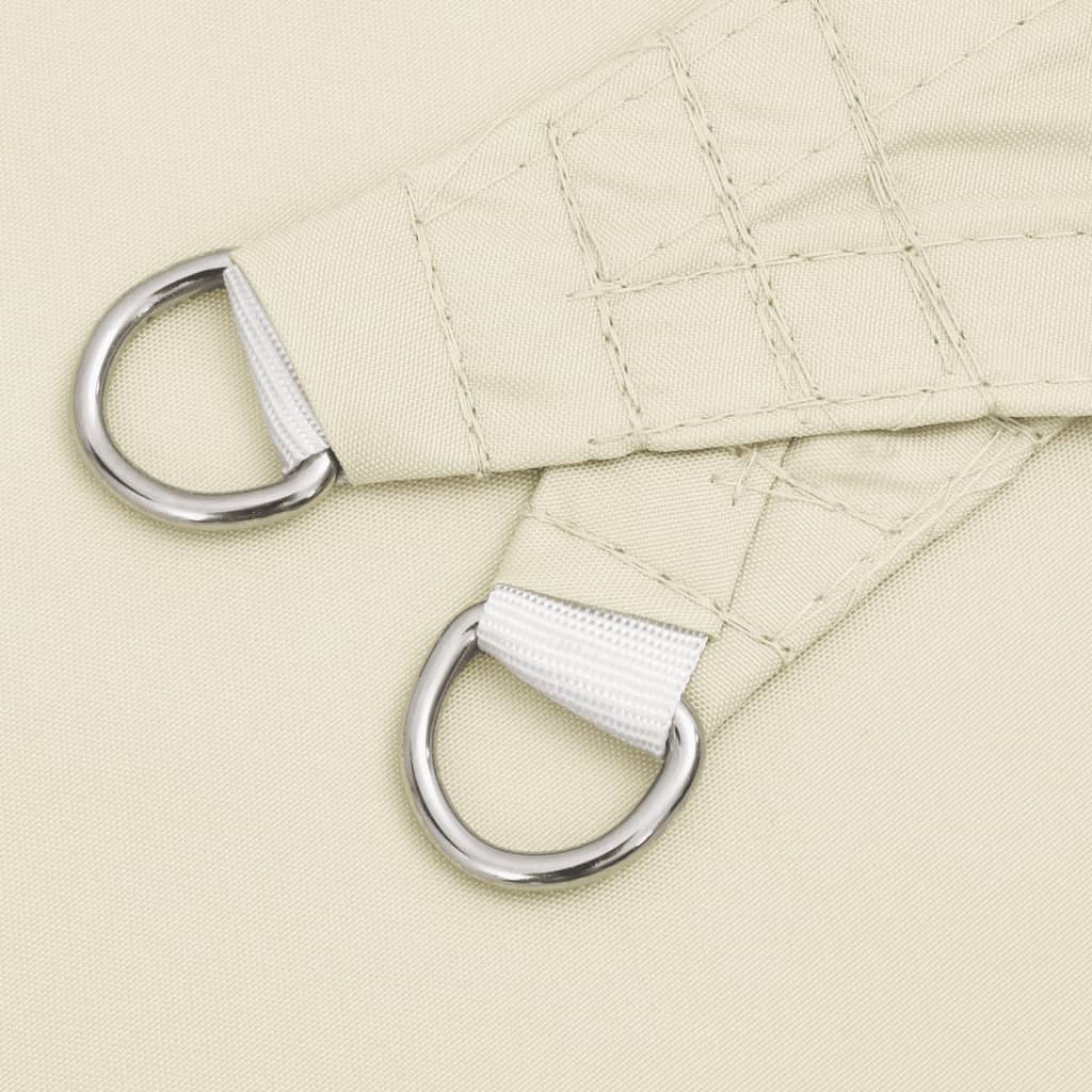 vidaXL Sunshade Sail Oxford Fabric Square 6x6 m Cream