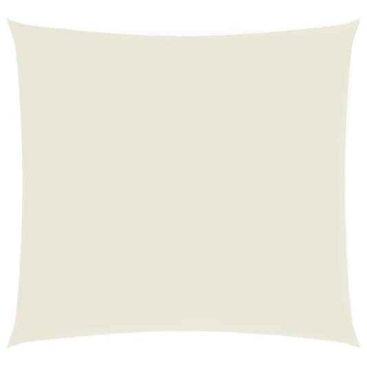 135198 vidaXL Sunshade Sail Oxford Fabric Square 7x7 m Cream
