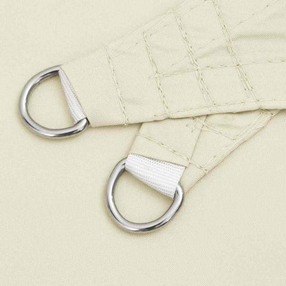 135198 vidaXL Sunshade Sail Oxford Fabric Square 7x7 m Cream