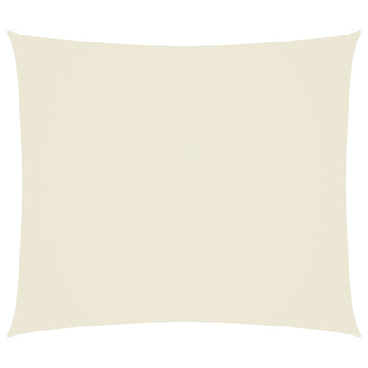 vidaXL Sunshade Sail Oxford Fabric Rectangular 2x2.5 m Cream