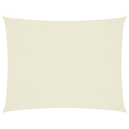 vidaXL Sunshade Sail Oxford Fabric Rectangular 2x3 m Cream