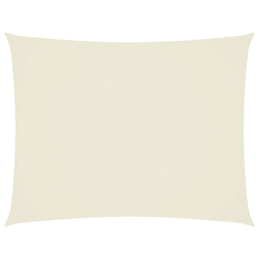 vidaXL Sunshade Sail Oxford Fabric Rectangular 2x3 m Cream