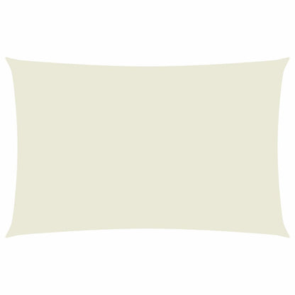 vidaXL Sunshade Sail Oxford Fabric Rectangular 2x5 m Cream