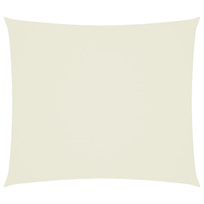vidaXL Sunshade Sail Oxford Fabric Rectangular 2.5x3 m Cream
