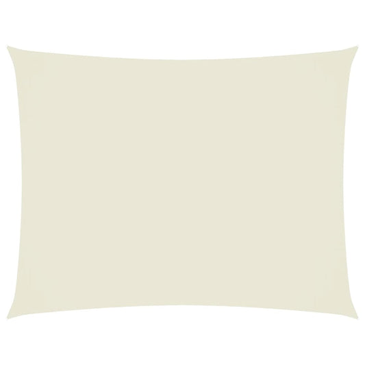 vidaXL Sunshade Sail Oxford Fabric Rectangular 2.5x3.5 m Cream