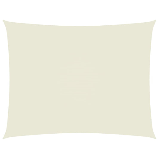 vidaXL Sunshade Sail Oxford Fabric Rectangular 2.5x4 m Cream