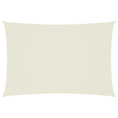 vidaXL Sunshade Sail Oxford Fabric Rectangular 2.5x4.5 m Cream