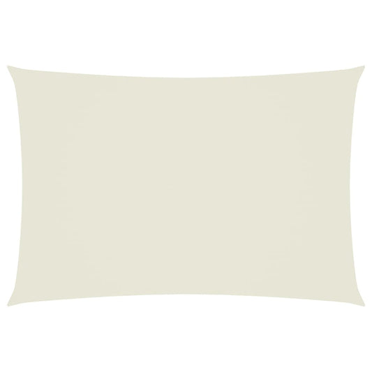 vidaXL Sunshade Sail Oxford Fabric Rectangular 2.5x4.5 m Cream
