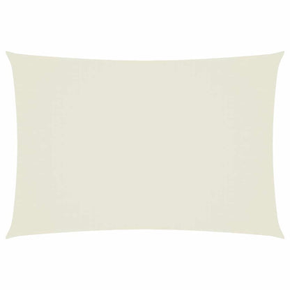 vidaXL Sunshade Sail Oxford Fabric Rectangular 2.5x4.5 m Cream