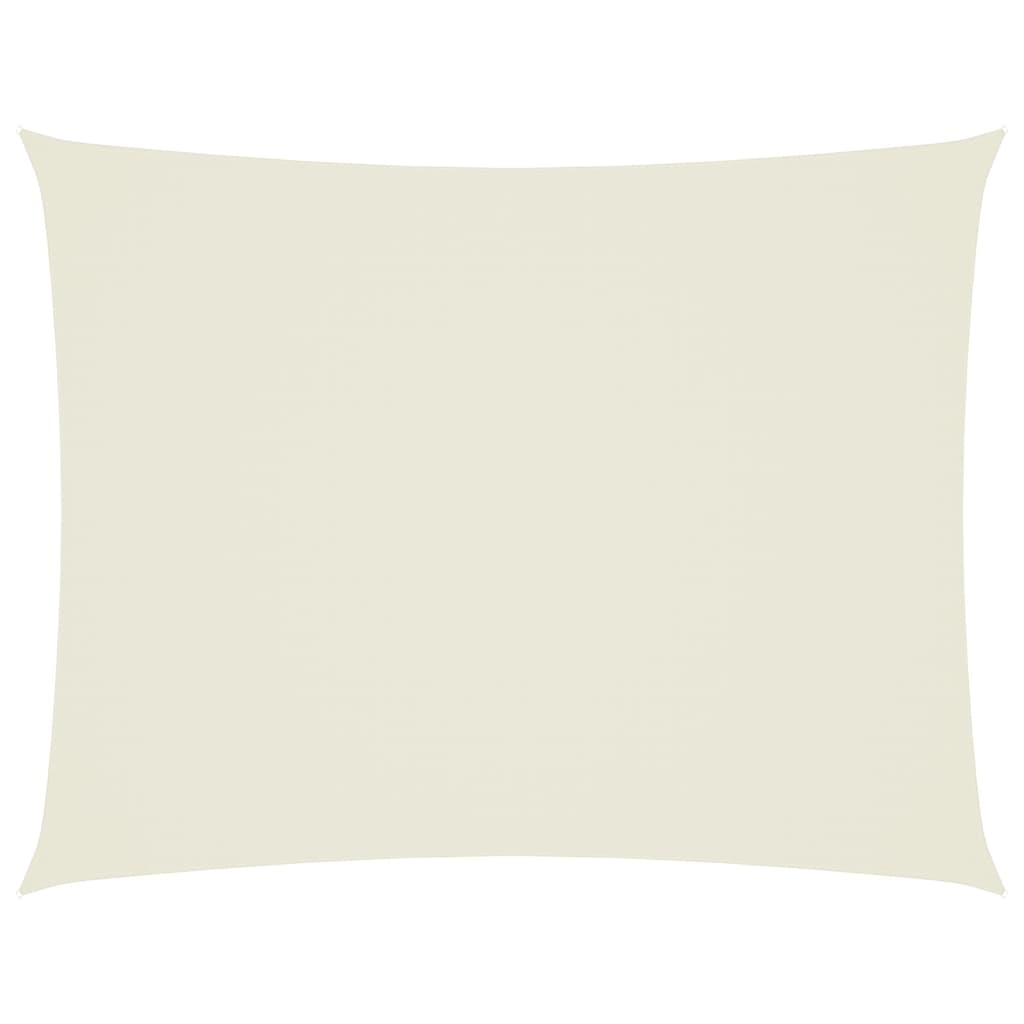 vidaXL Sunshade Sail Oxford Fabric Rectangular 3x4 m Cream