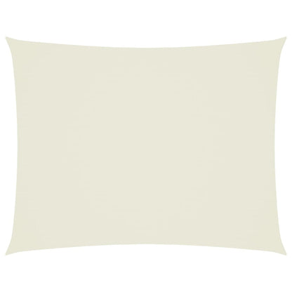 vidaXL Sunshade Sail Oxford Fabric Rectangular 3x4 m Cream