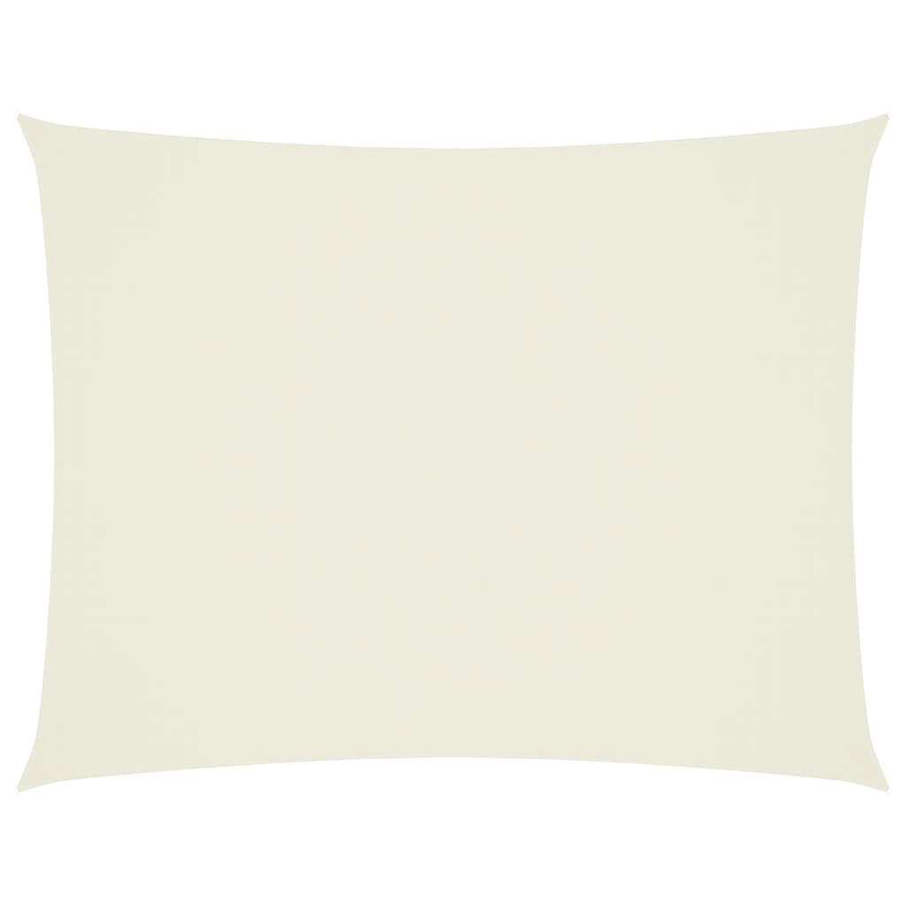 vidaXL Sunshade Sail Oxford Fabric Rectangular 3x4.5 m Cream