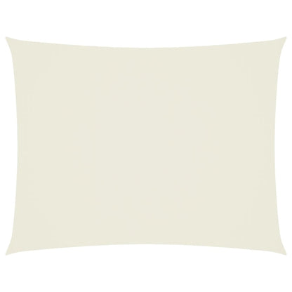 vidaXL Sunshade Sail Oxford Fabric Rectangular 3x4.5 m Cream