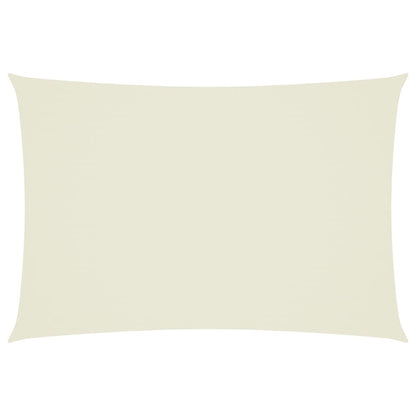 vidaXL Sunshade Sail Oxford Fabric Rectangular 3x5 m Cream
