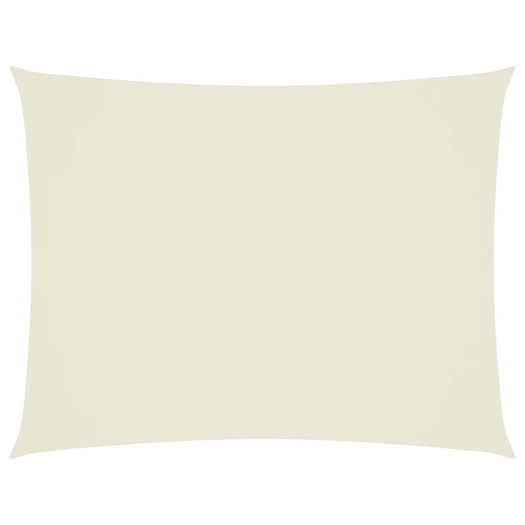 vidaXL Sunshade Sail Oxford Fabric Rectangular 3x6 m Cream
