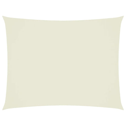 vidaXL Sunshade Sail Oxford Fabric Rectangular 3x6 m Cream