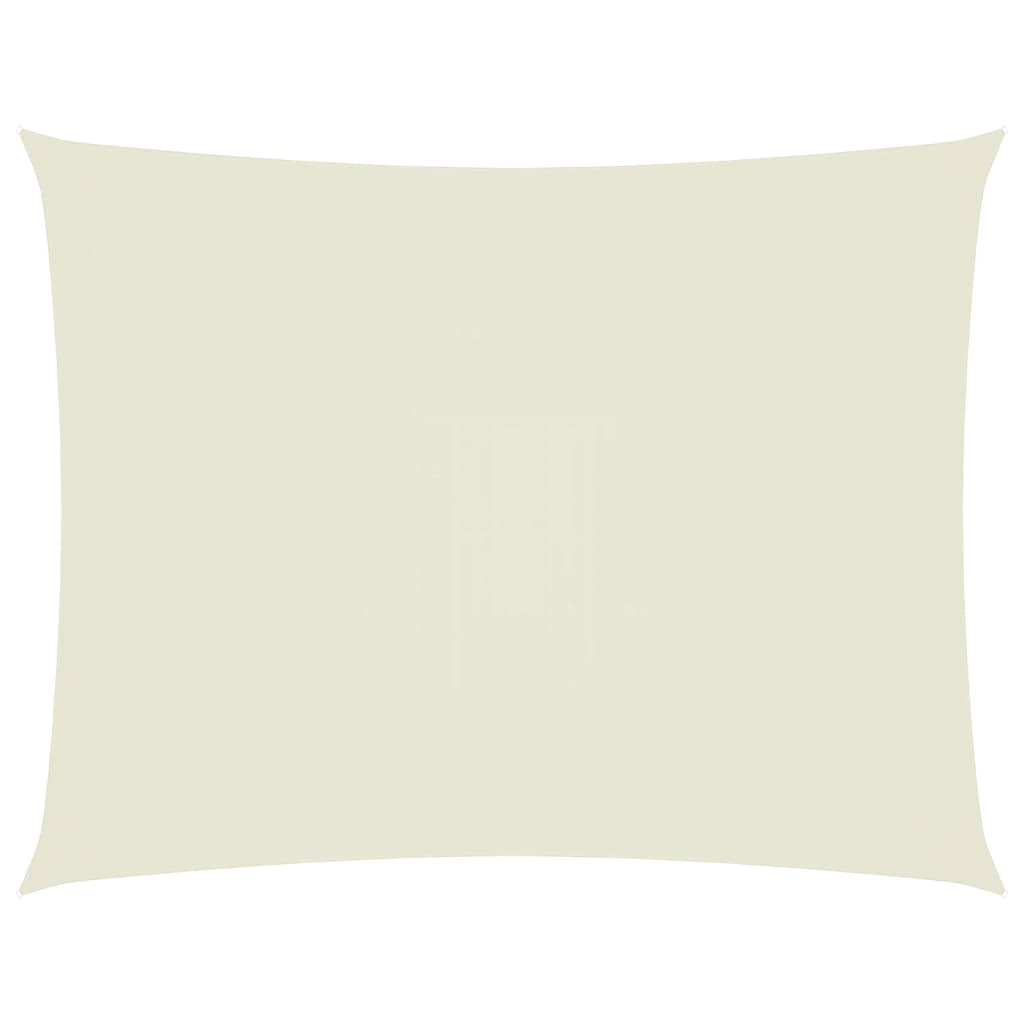 vidaXL Sunshade Sail Oxford Fabric Rectangular 4x5 m Cream