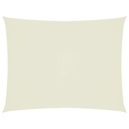 vidaXL Sunshade Sail Oxford Fabric Rectangular 4x5 m Cream