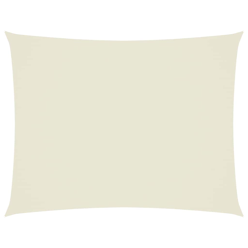 vidaXL Sunshade Sail Oxford Fabric Rectangular 4x5 m Cream