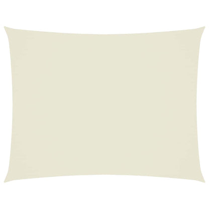 vidaXL Sunshade Sail Oxford Fabric Rectangular 4x5 m Cream