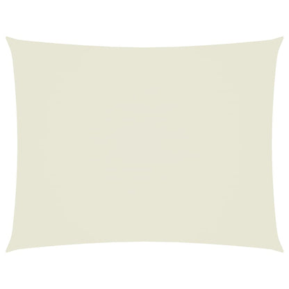 vidaXL Sunshade Sail Oxford Fabric Rectangular 5x7 m Cream