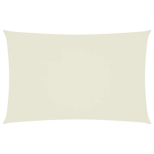 vidaXL Sunshade Sail Oxford Fabric Rectangular 5x8 m Cream