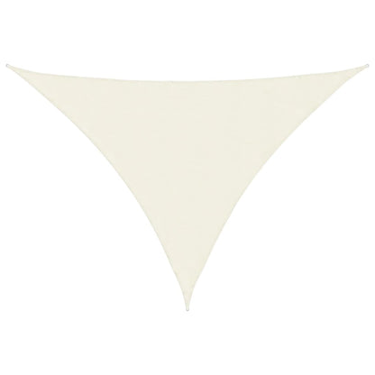 vidaXL Sunshade Sail Oxford Fabric Triangular 3x4x4 m Cream