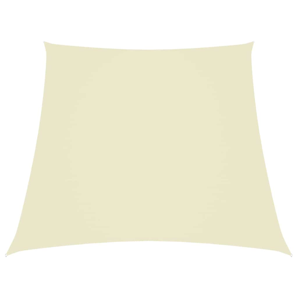 135241 vidaXL Sunshade Sail Oxford Fabric Trapezium 2/4x3 m Cream