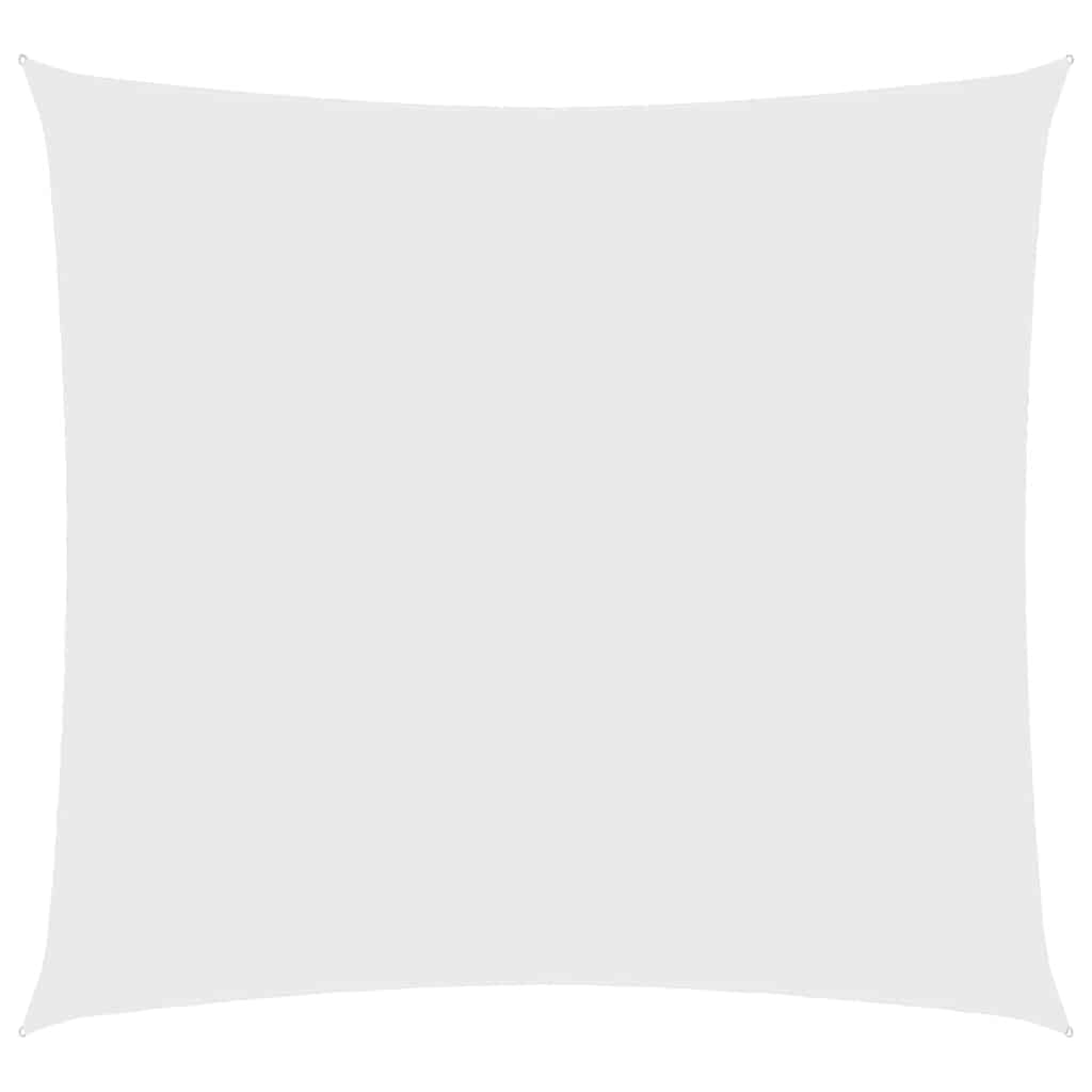 135247 vidaXL Sunshade Sail Oxford Fabric Square 3x3 m White