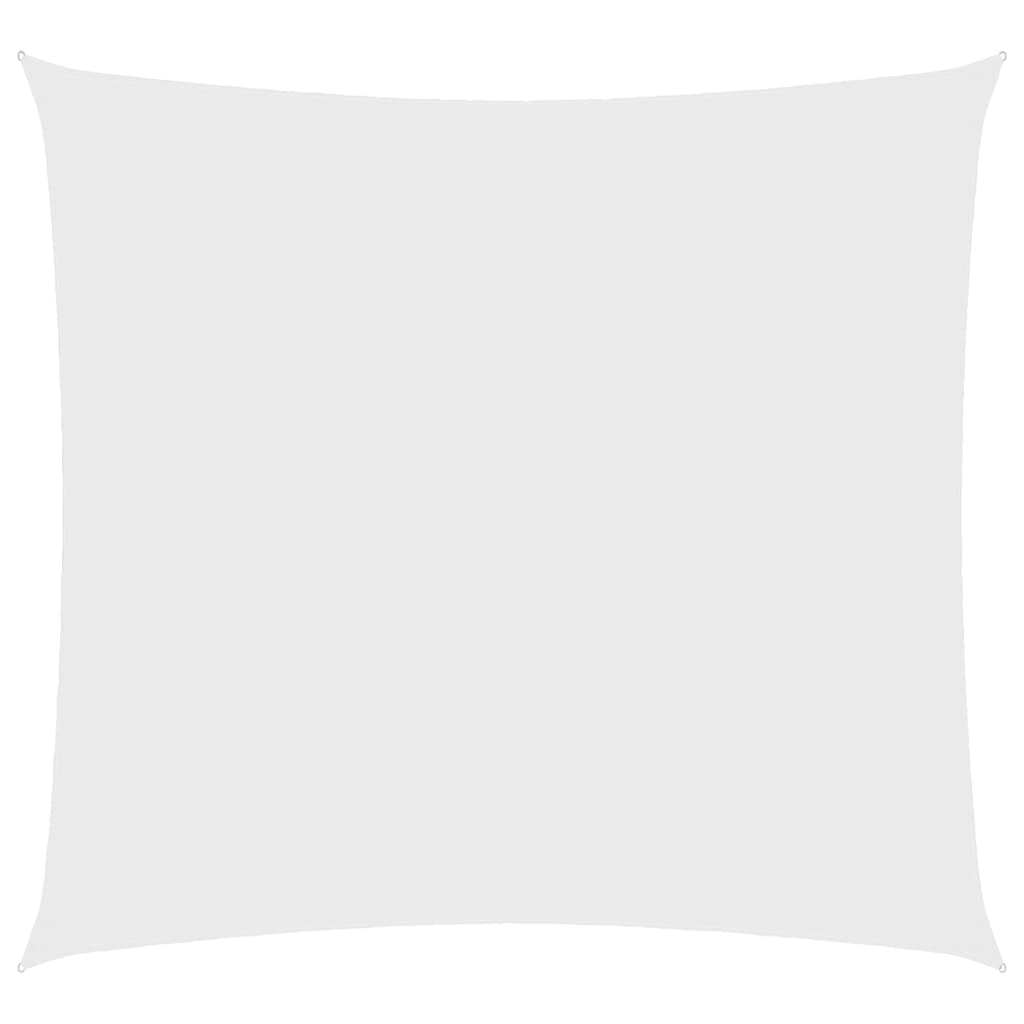 vidaXL Sunshade Sail Oxford Fabric Square 4x4 m White
