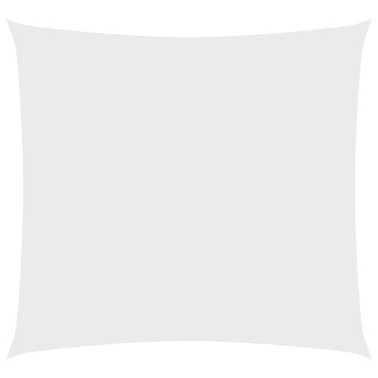 135251 vidaXL Sunshade Sail Oxford Fabric Square 5x5 m White