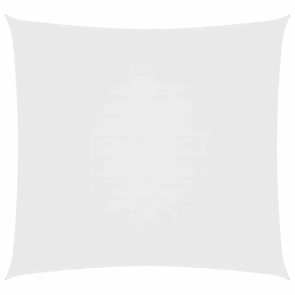 vidaXL Sunshade Sail Oxford Fabric Square 6x6 m White