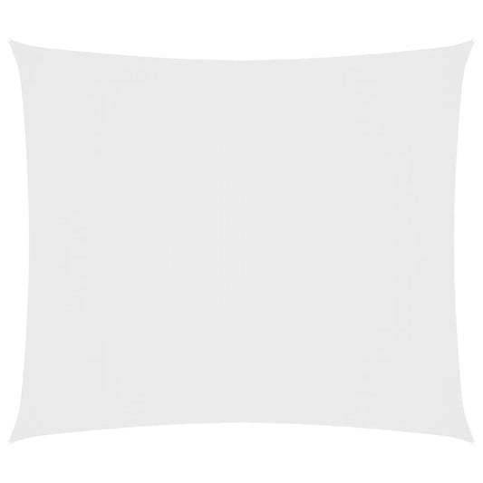 vidaXL Sunshade Sail Oxford Fabric Rectangular 2x2.5 m White