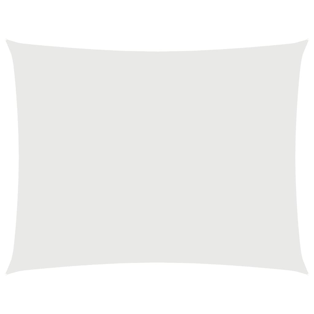 vidaXL Sunshade Sail Oxford Fabric Rectangular 2x3 m White
