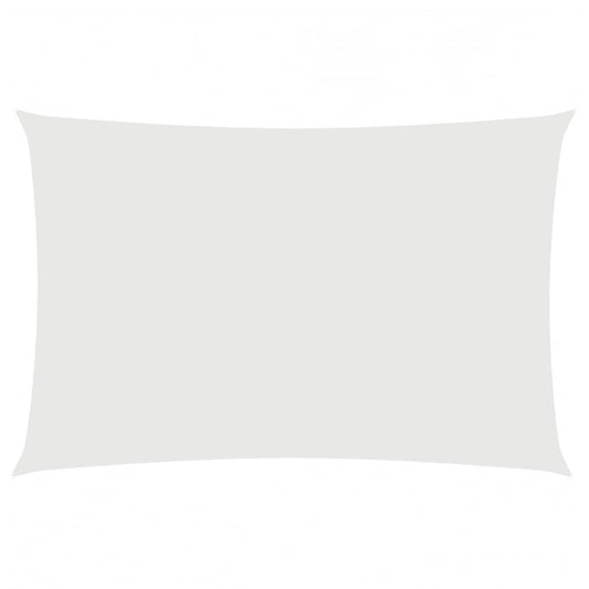 vidaXL Sunshade Sail Oxford Fabric Rectangular 2x4 m White