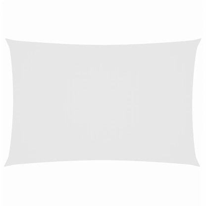vidaXL Sunshade Sail Oxford Fabric Rectangular 2x4.5 m White