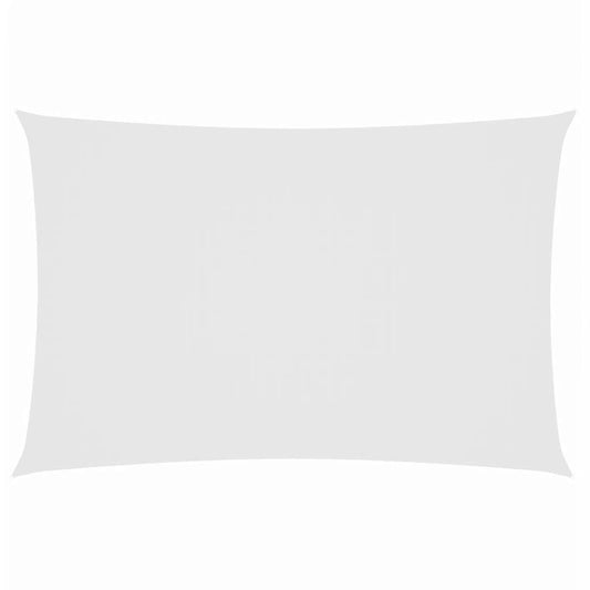 vidaXL Sunshade Sail Oxford Fabric Rectangular 2x4.5 m White