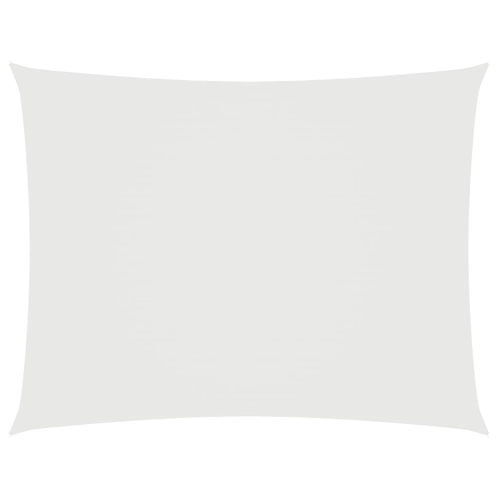 vidaXL Sunshade Sail Oxford Fabric Rectangular 2.5x3.5 m White