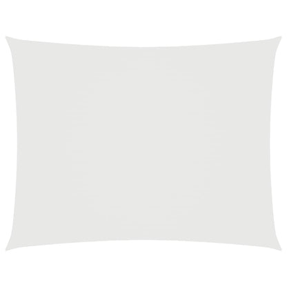 vidaXL Sunshade Sail Oxford Fabric Rectangular 2.5x3.5 m White