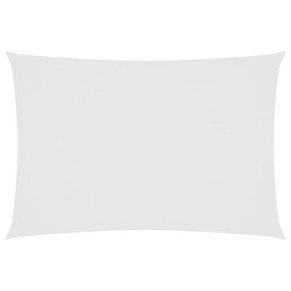vidaXL Sunshade Sail Oxford Fabric Rectangular 2.5x4.5 m White