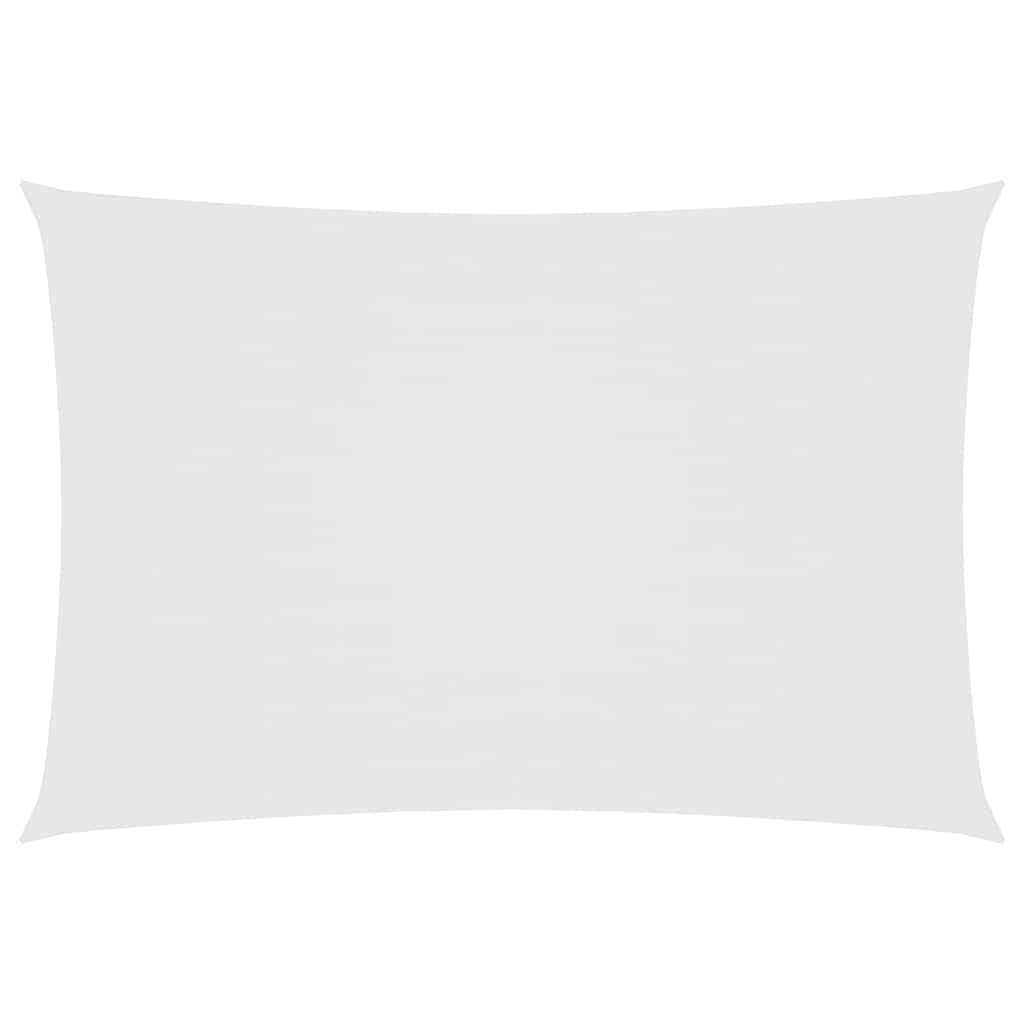 vidaXL Sunshade Sail Oxford Fabric Rectangular 2.5x4.5 m White
