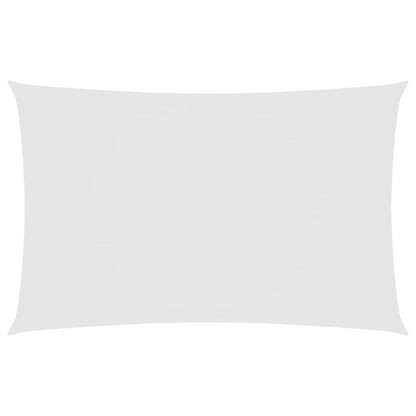 vidaXL Sunshade Sail Oxford Fabric Rectangular 2.5x5 m White