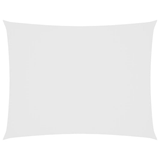 vidaXL Sunshade Sail Oxford Fabric Rectangular 3x4 m White