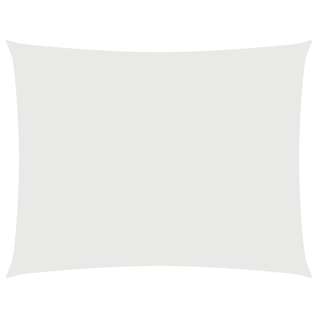 vidaXL Sunshade Sail Oxford Fabric Rectangular 3x6 m White