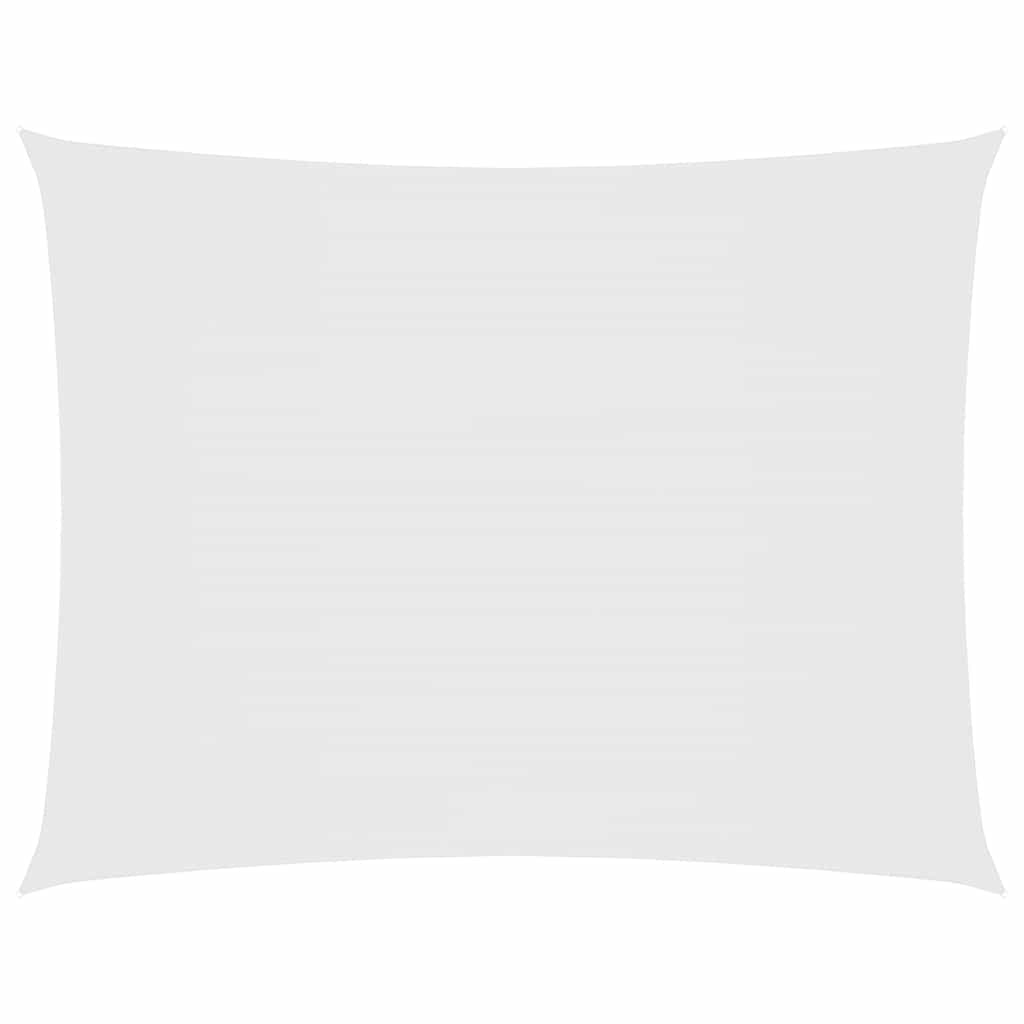 vidaXL Sunshade Sail Oxford Fabric Rectangular 3x6 m White