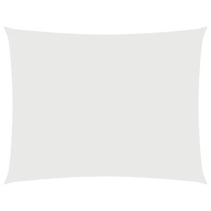 vidaXL Sunshade Sail Oxford Fabric Rectangular 4x6 m White